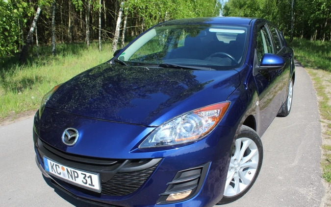 Mazda 3 cena 24500 przebieg: 110653, rok produkcji 2011 z Łęczyca małe 596